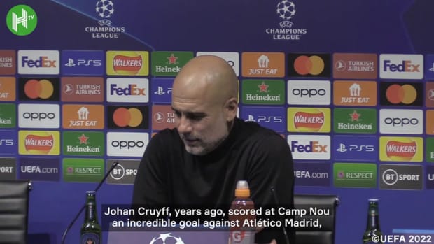 Guardiola had Cruyff and Ibrahimovic flashbacks with Haaland's goal vs Dortmund